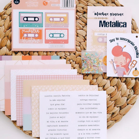 KIT METÁLICA MAYO 2024 - SCRAPBOOKING