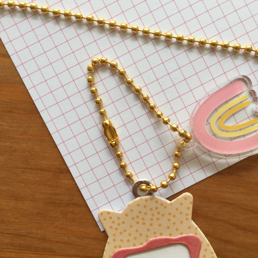 PACK 2 CADENAS DORADAS - ADORNOS SCRAPBOOKING