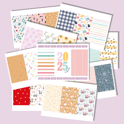 IMPRIMIBLES "UN GRAN AÑO" PARA BUNDLE SOLIDARIO POR LA DANA - SCRAPBOOKING