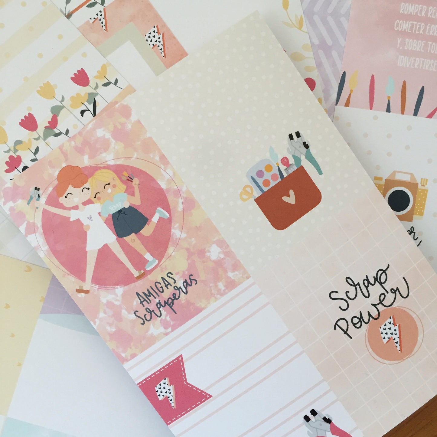 PACK TARJETAS SCRAP POWER - SCRAPBOOKING